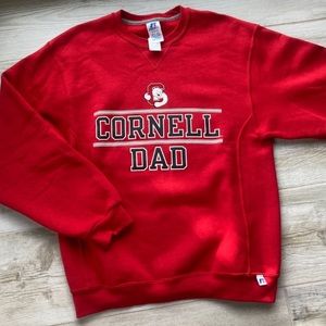 Russel Athletics Cornell University Ivy League Men’s crew neck size M Big Red